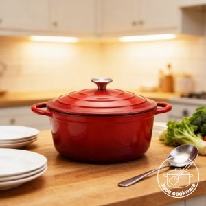 enamel soup pot/stew pot