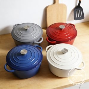 enamel soup pot/stew pot