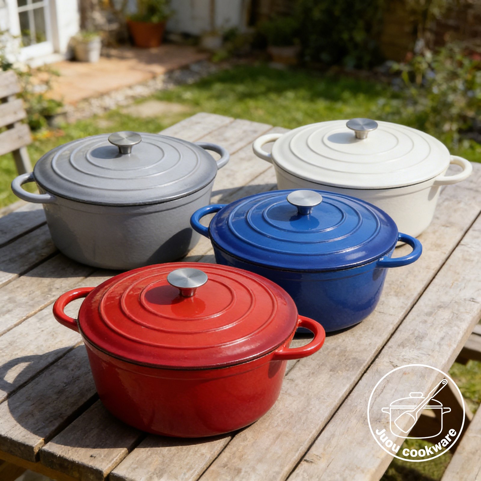 enamel soup pot/stew pot