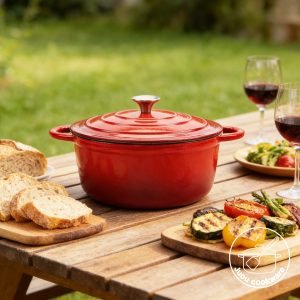 enamel soup pot/stew pot