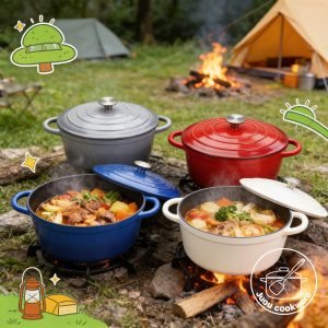 enamel soup pot/stew pot