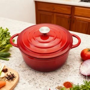 enamel soup pot/stew pot
